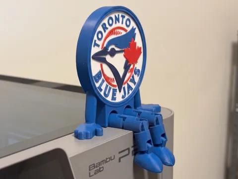 Estante o repisa: Toronto Blue Jays Buddy (Articulated Flexi Legs) — referencia de MakerWorld