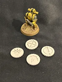 Jetons de statut tactique Horus Heresy 30k — photo 3