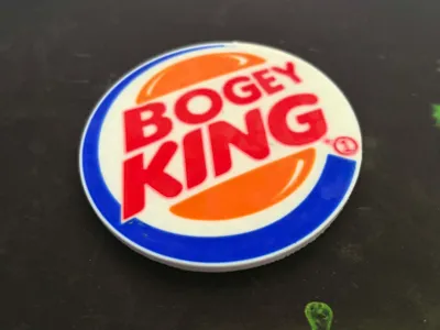 Drink Coaster for Golfers Bogey King