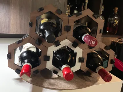 Wine Rack Shelf-Infinite Customizable-Perfect Gift