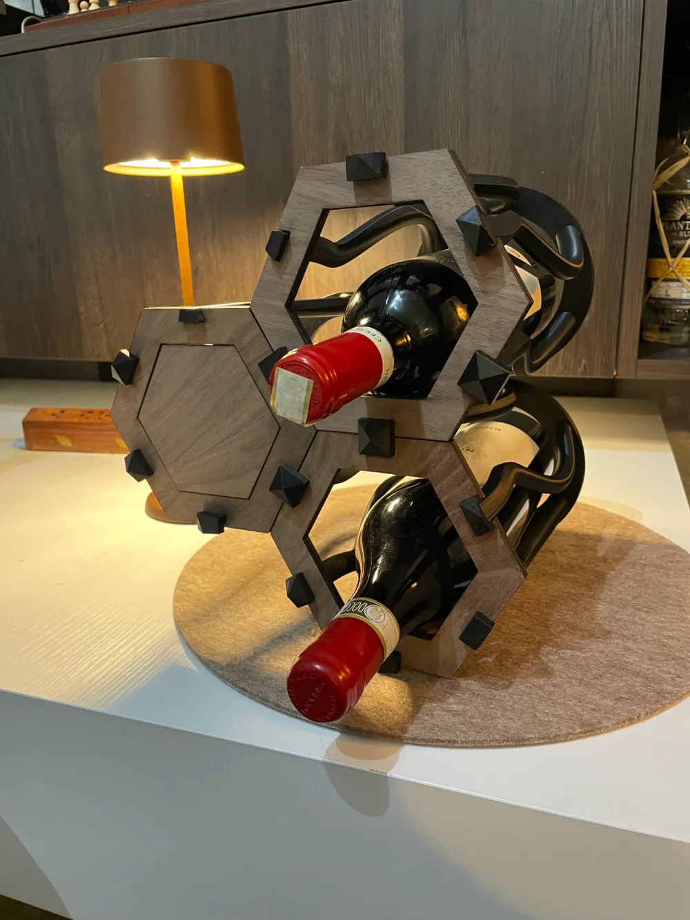 Wine Rack ShelfInfinite CustomizablePerfect Gift by M3mento MakerWorld