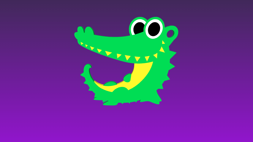 Cool Crocodile Keychain 4 Colors Ams Easy Print 1h