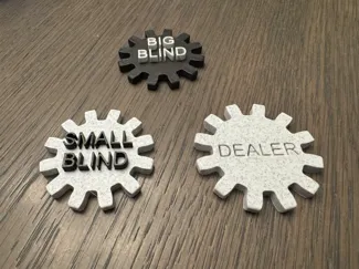 Texas Hold 'em Poker Coins