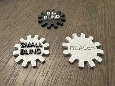 Texas Hold 'em Poker Coins