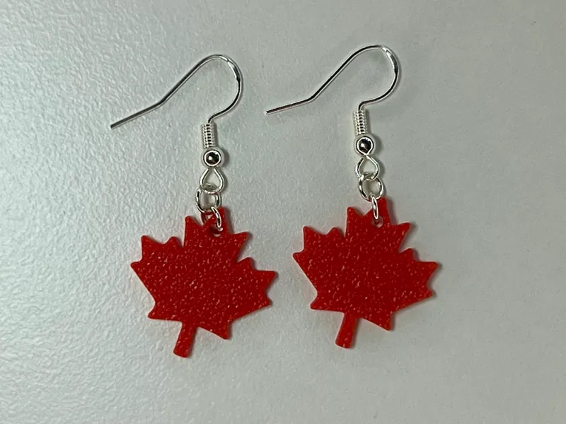 Maple Leaf Charm