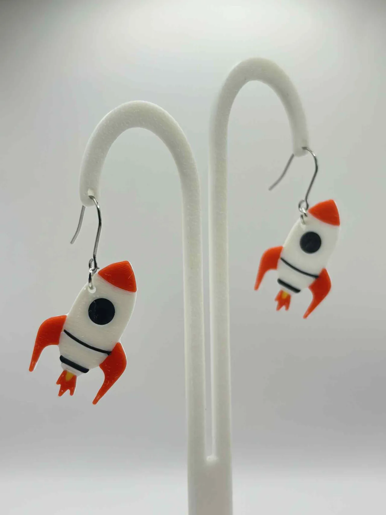 Rocket Earrings view 4