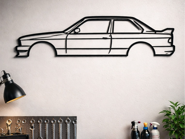 BMW E30 WallArt