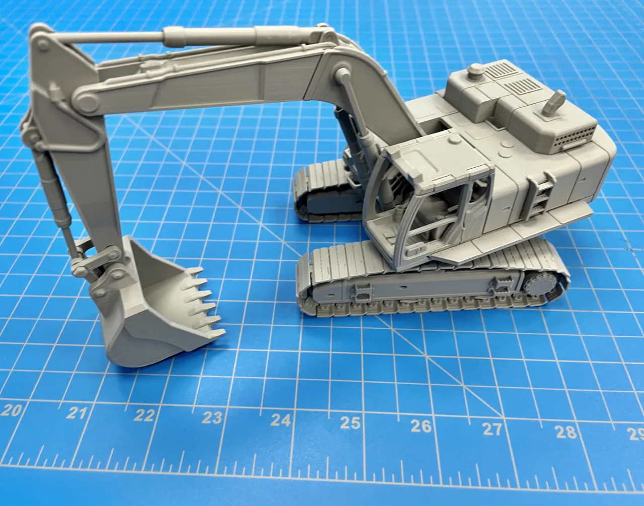 Tracked Excavator view 3