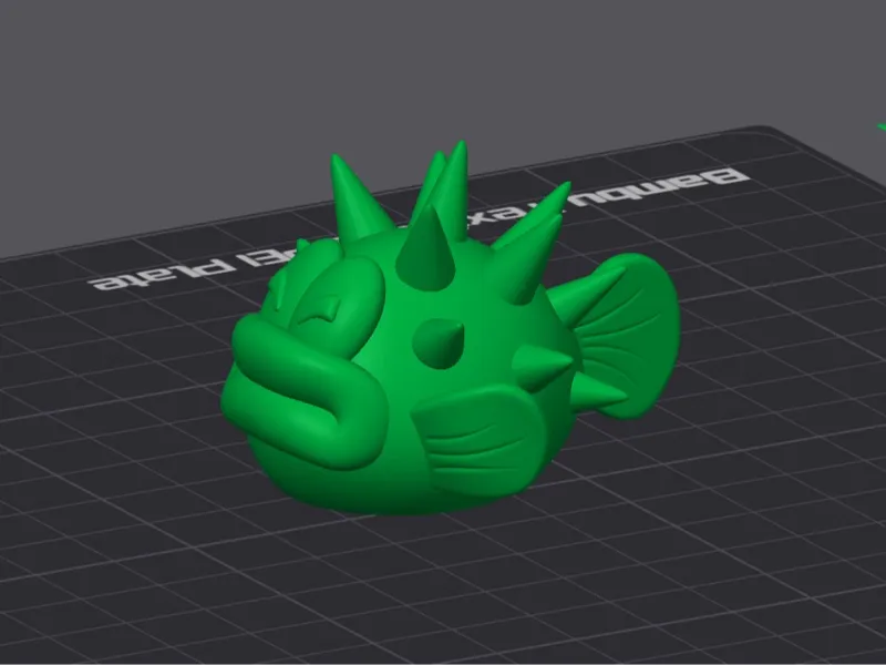 Porcupuffer Fish from Super Mario