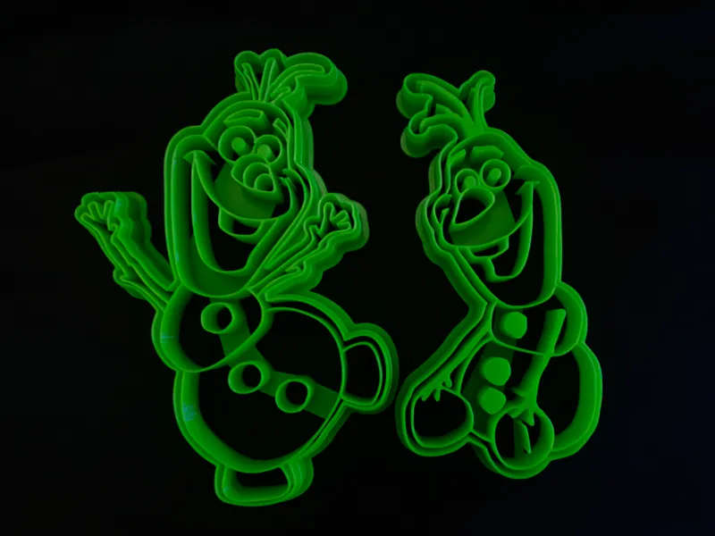Snowman Character Cookie Cutter & Stamp Set