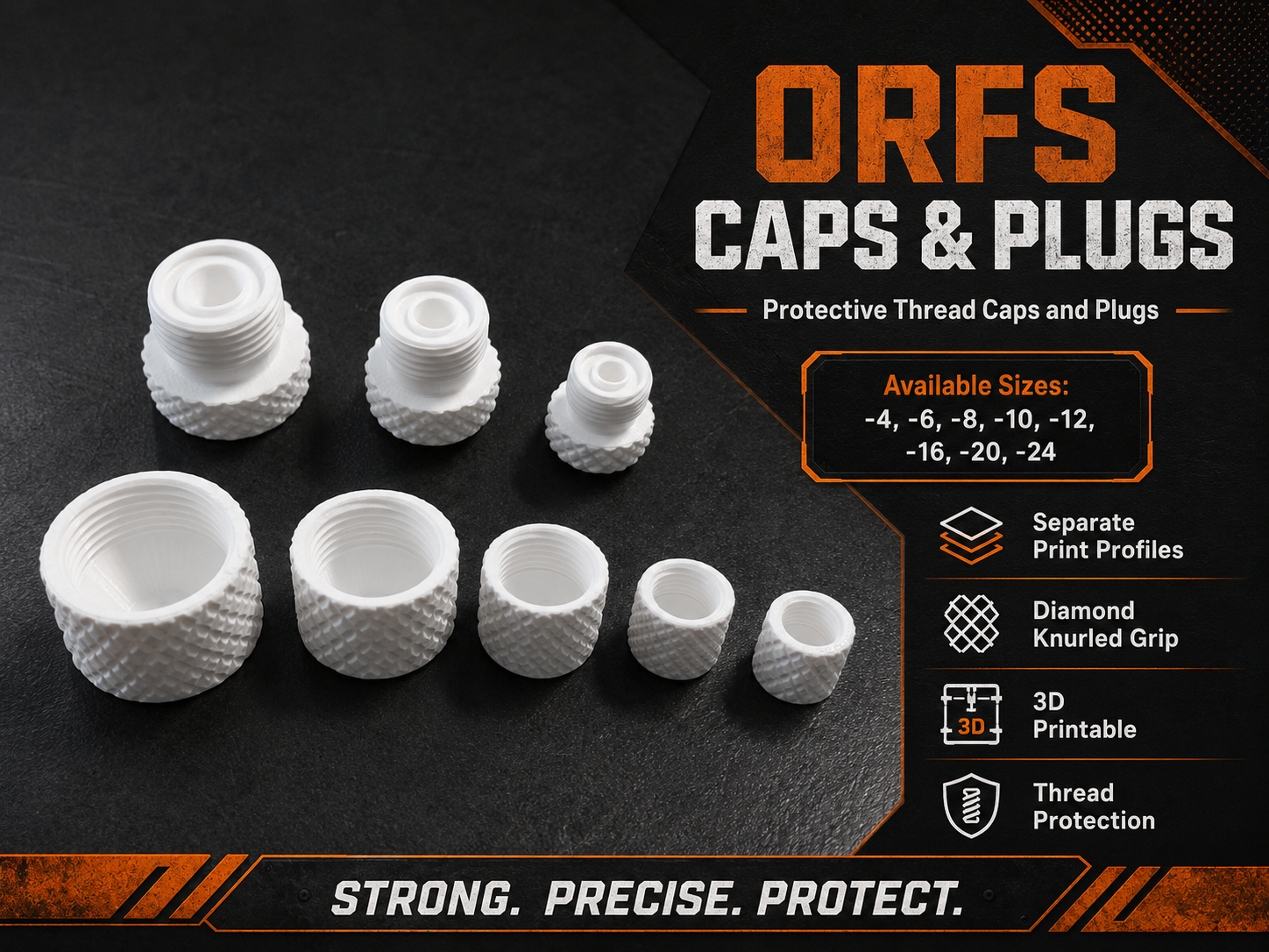 "ORFS Protective Caps & Plugs"