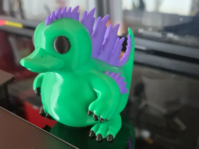 Monster Rubber Ducky Dinosaur 