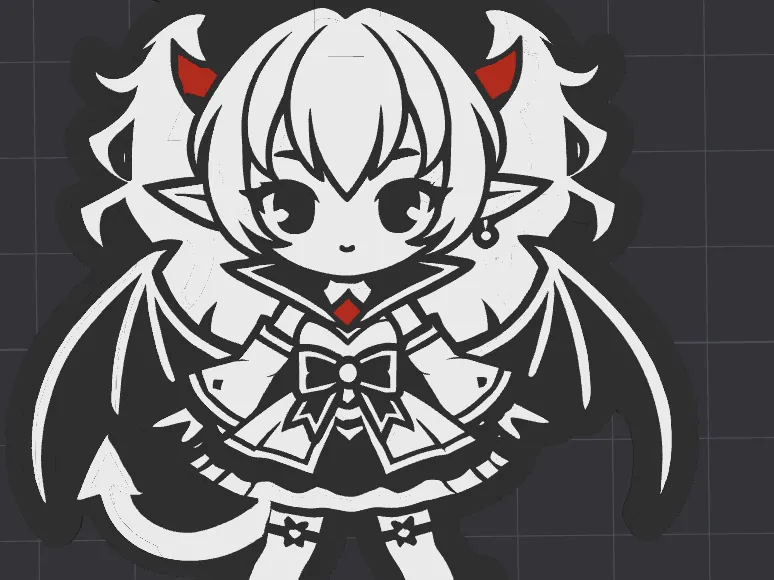 Cute demon girl