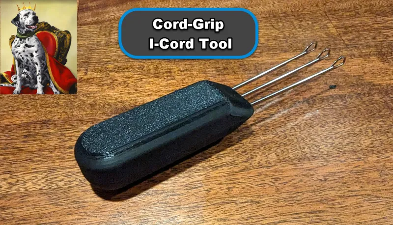 Cord Grip I-Cord Tool (#3 Latch Hook)