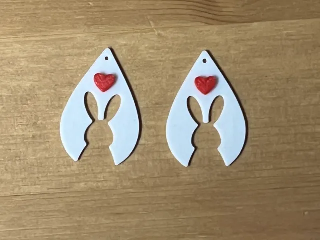 rabbit earrings