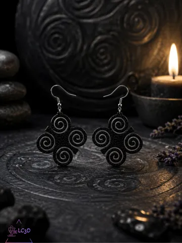 Pendientes: Akan spiral earrings — vista de referencia 2