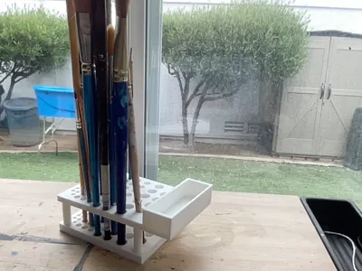 Pencil And Paint Brush Holder