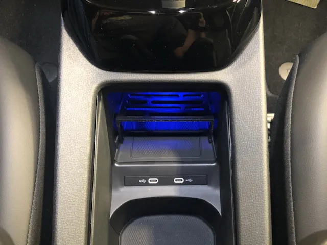 VW ID Phone tray
