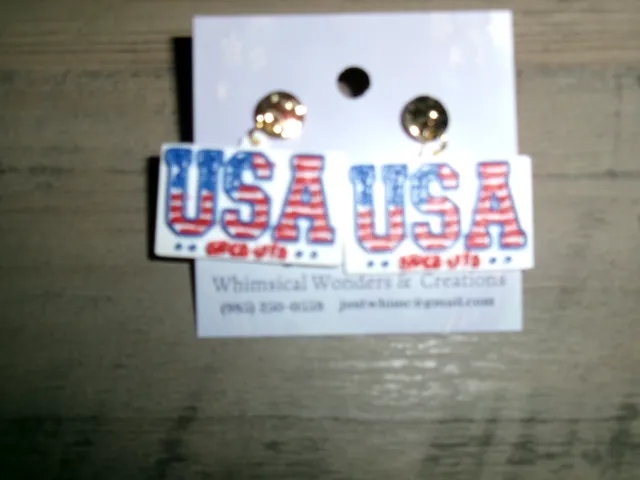 USA earrings
