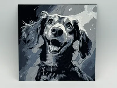 Happy Dog Hueforge