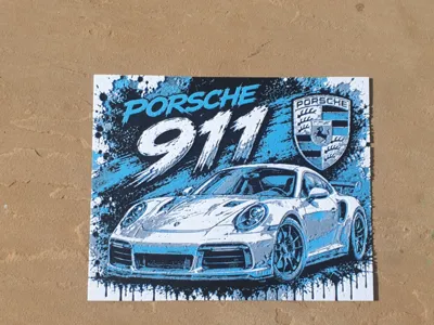 Porsche 911 HueForge