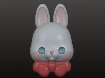 Bunny PopSocket Making - 3D Modeling Files