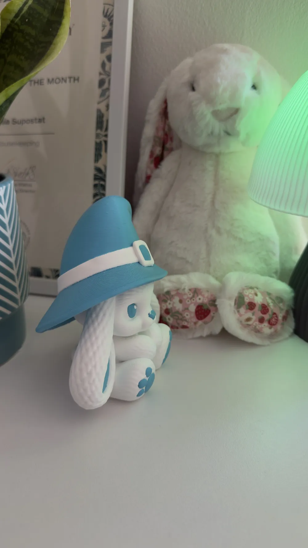 Cute Witch Bunny Halloween Bunny - Free 3D Print Model - MakerWorld