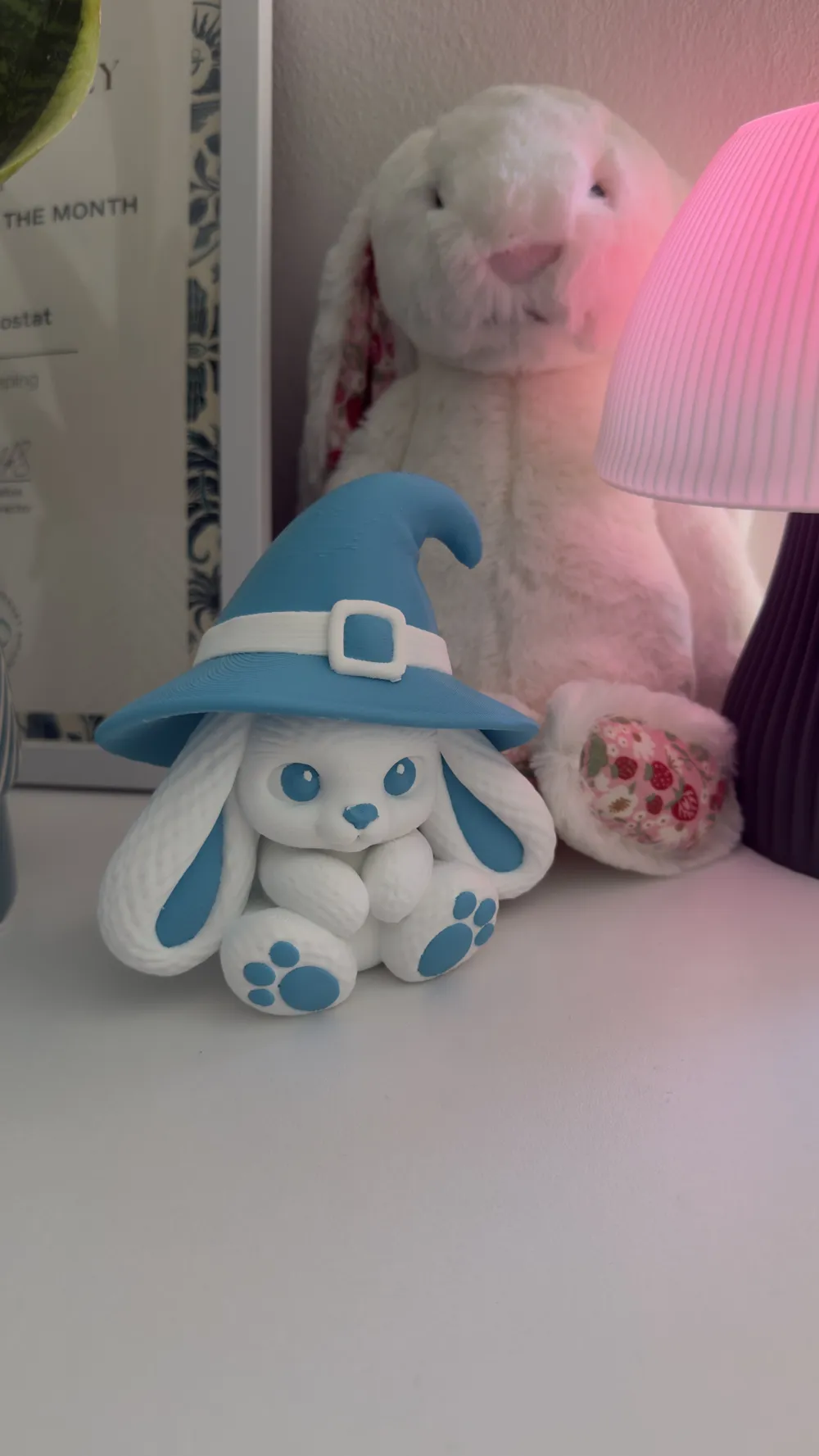 Cute Witch Bunny Halloween Bunny - Free 3D Print Model - MakerWorld