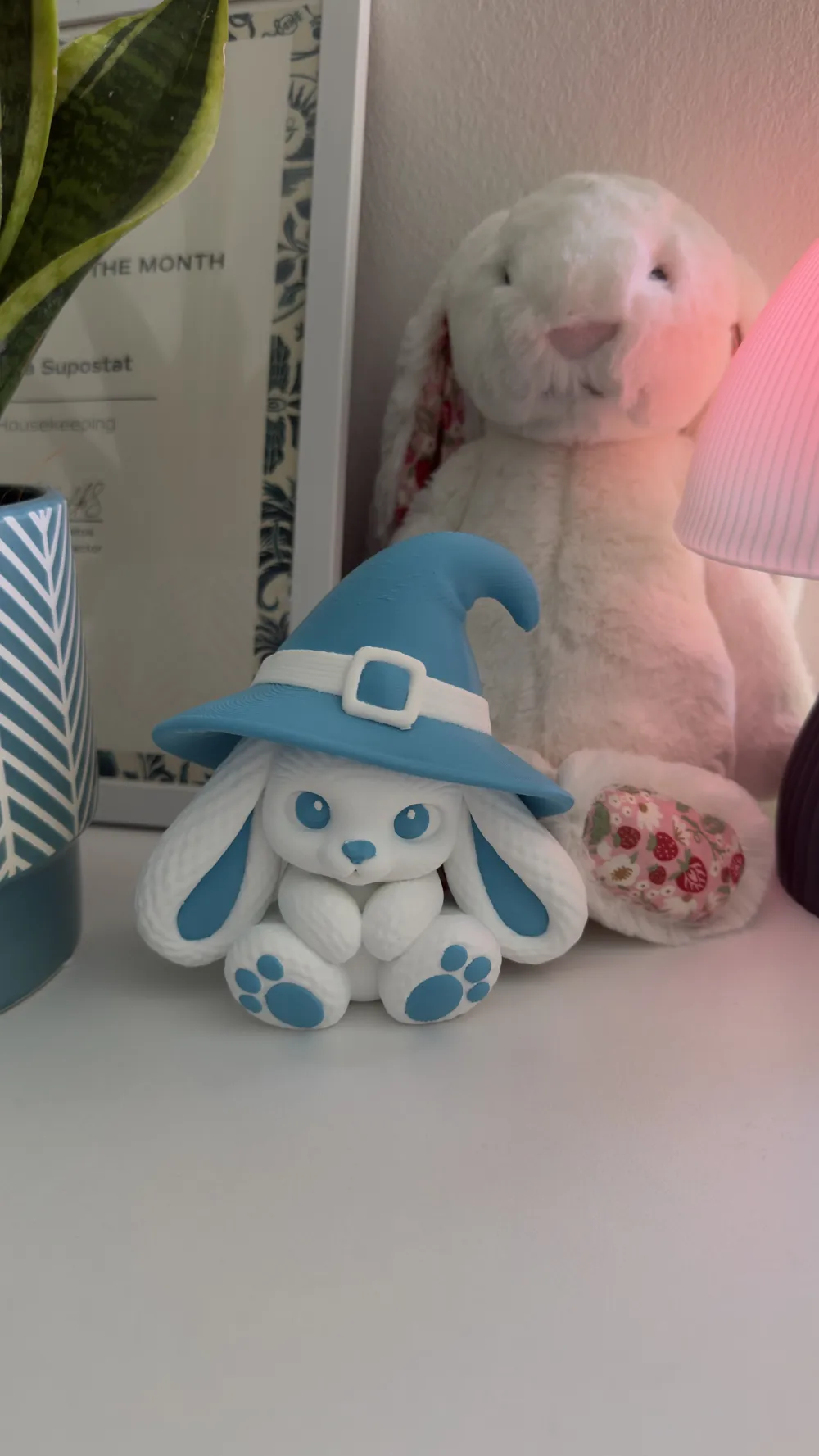 Cute Witch Bunny Halloween Bunny - Free 3D Print Model - MakerWorld