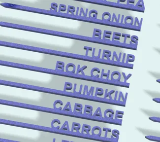 Garden Name Stakes