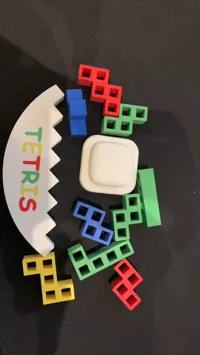 0.2mm layer with tetris text, 2 walls, 15% infill