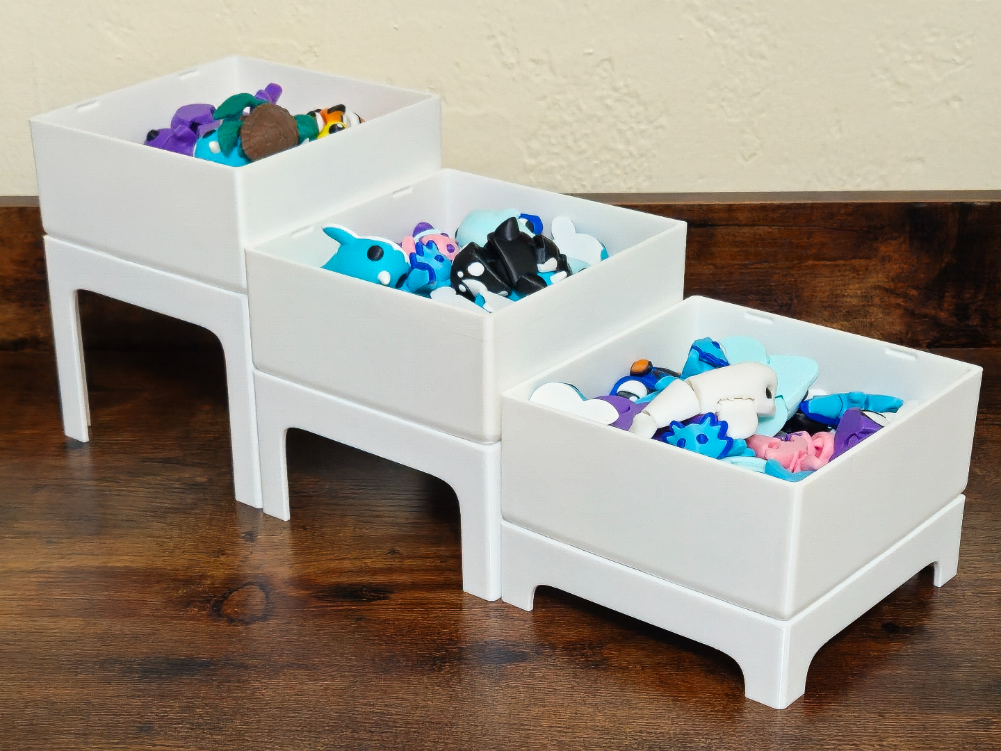 Riser Stands for the Square Display Bins