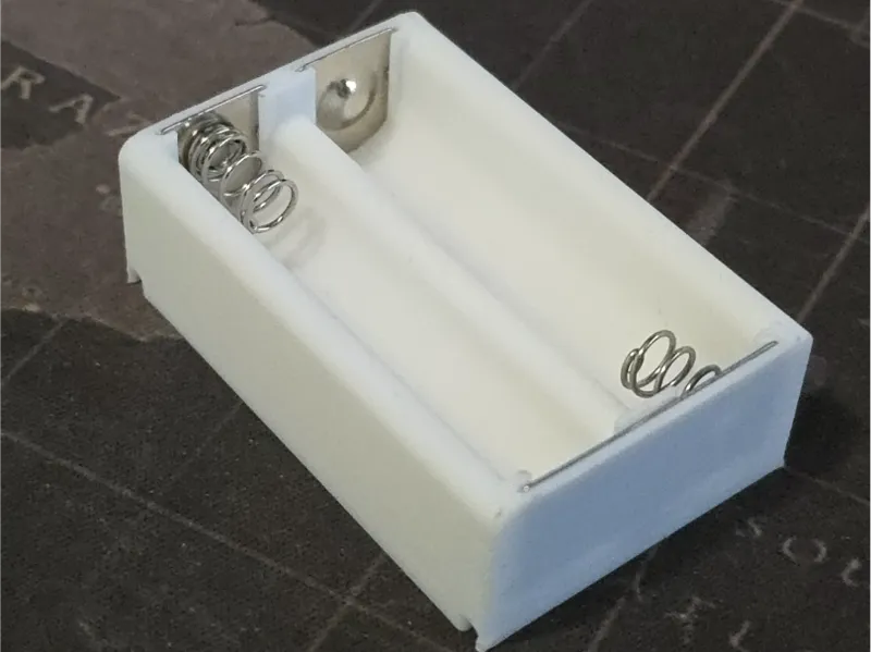2 AAA battery holder