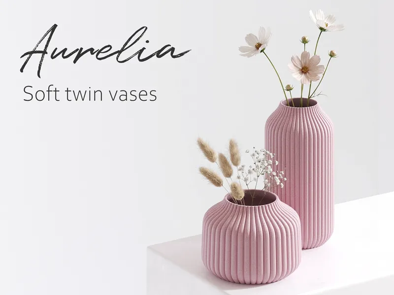 Aurelia - minimalist Scandinavian vases