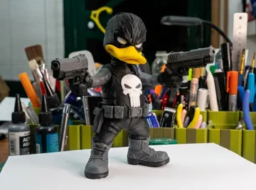 Accesorio para impresora 3D: PUNISHER DUCK – NO AMS - Il Papero che non perdona — vista de referencia 4