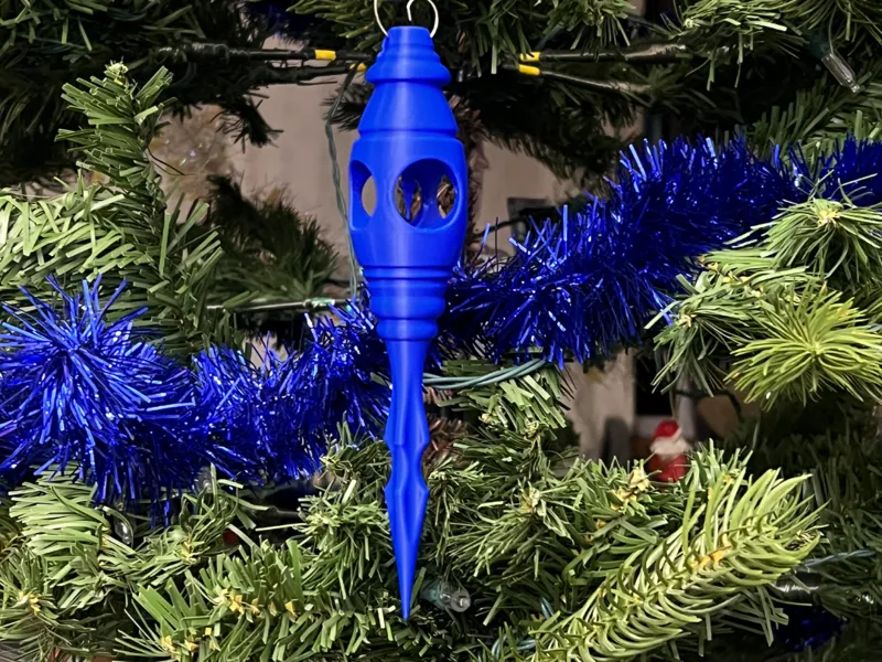 Atomic Retro Futurist Tree ornament