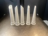 45° Cartridge Nozzles 3–11 mm (5 Sizes)