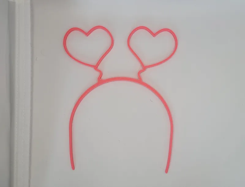 Heart headband