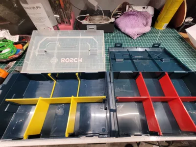 Bosch Go Box Divider Organizer L-Boxx Fishing