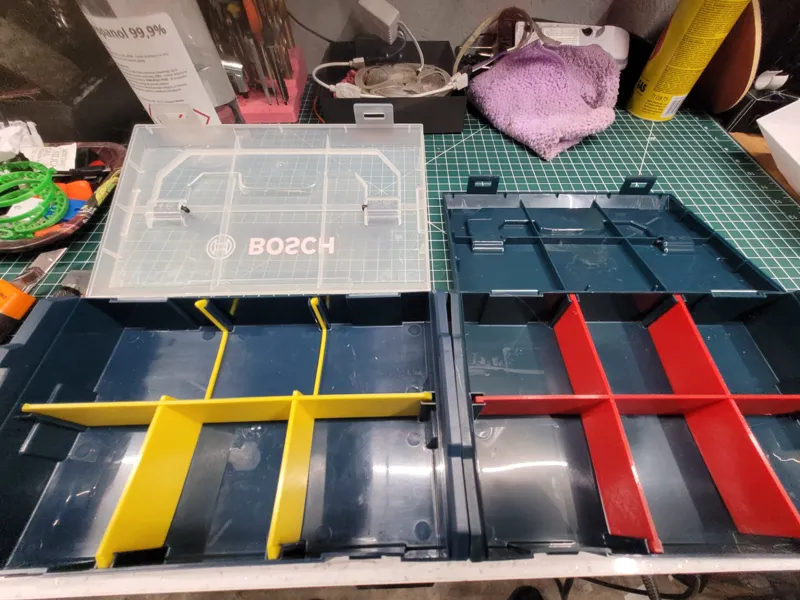 Bosch Go Box Divider Organizer L-Boxx Fishing
