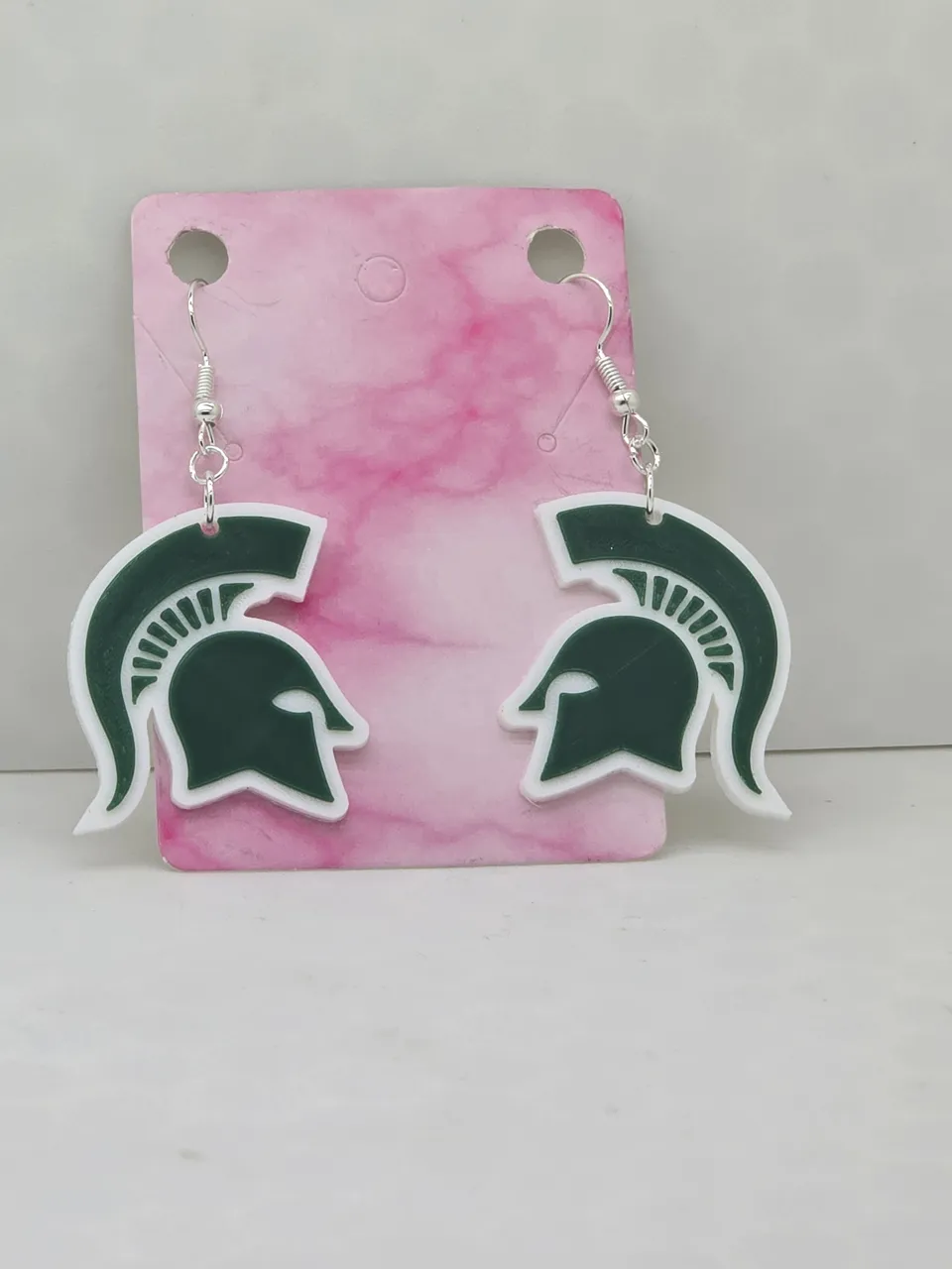 Michigan State University Earrings view 3