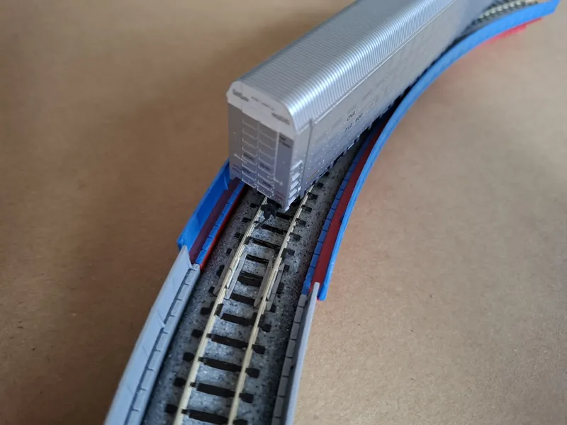 DIY-Viaduct for Unitrack, wider version, n-scale
