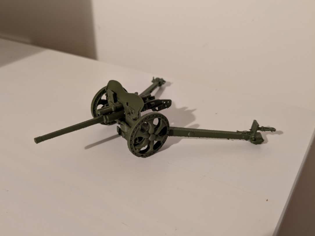 Canon antichar Français de 47mm - WWII