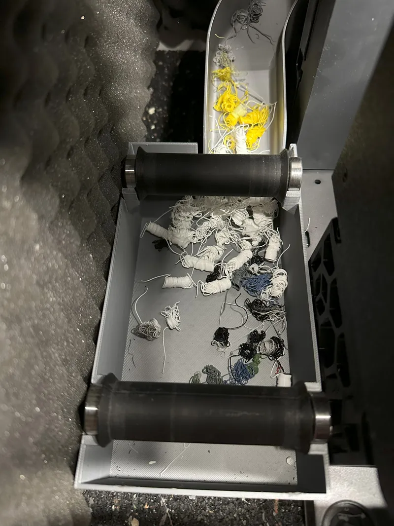 Bin and filament holder for bambu P1P