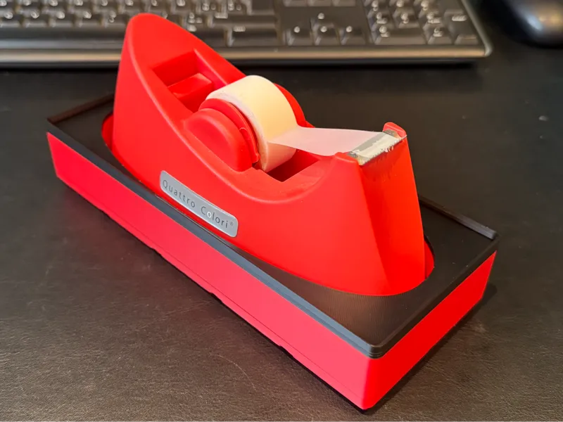 Quattro Colori Tape Holder - Gridfinity Bin