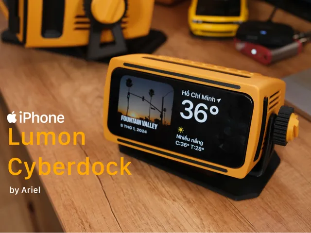 iPhone Lumon Cyberdock