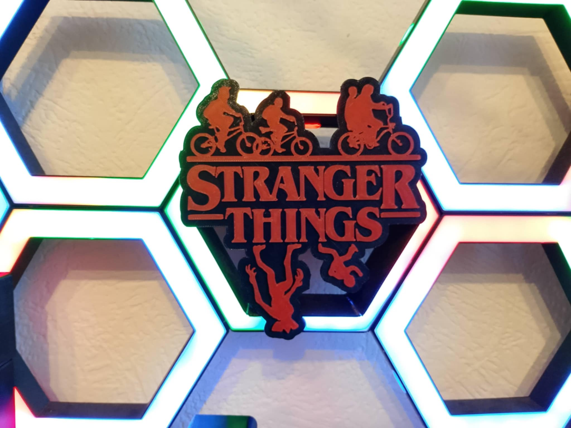 Stranger Things – 3D Wall Decoration | Fan Art LED