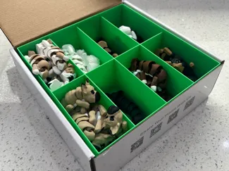 Filament Box Divider and Mini Display Box/Bin (8)