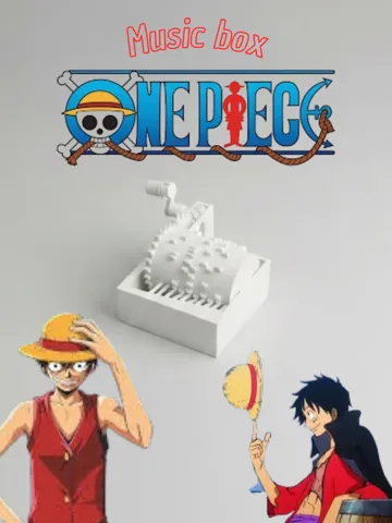 Caja o estuche: One Piece music box - Binks' Sake / No supports — vista de referencia 2