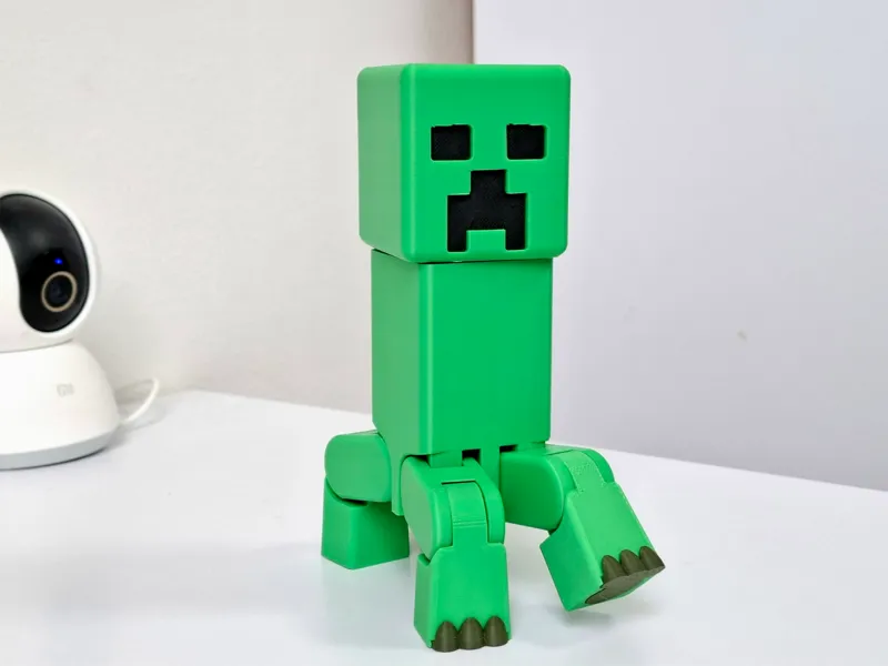 Minecraft Creeper Articulated no AMS